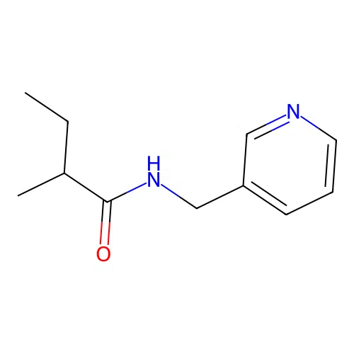 ethyl-N-(3-pyridyl)methylpropionamide structure