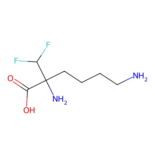 2-(Difluoromethyl)lysine structure