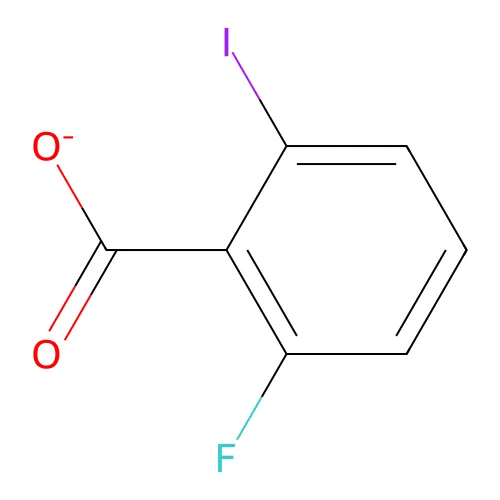 2-Fluoro-6-iodobenzoate structure