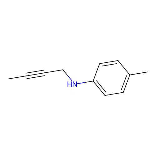 But-2-ynyl-p-tolyl-amine structure
