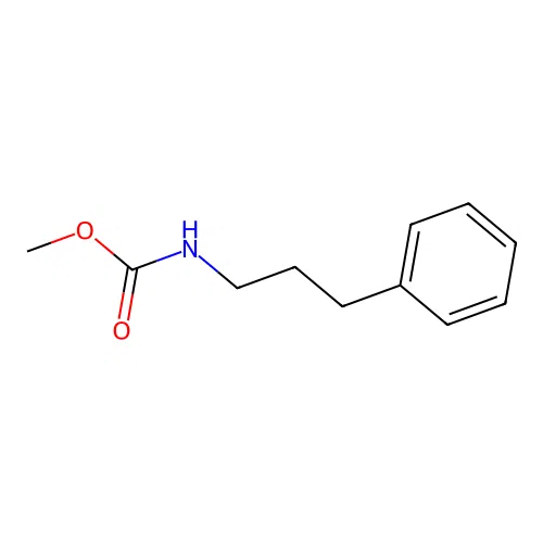 N-methoxycarbonyl-3-phenyl-1-propylamine structure