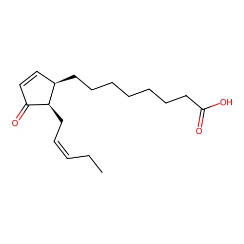 (9R,13R)-12-oxophytodienoic acid structure