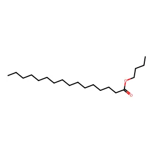 Butyl palmitate structure