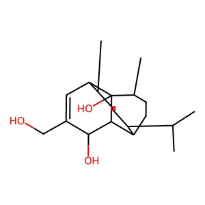 Vinigrol structure