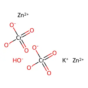 Zinc potassium chromate structure