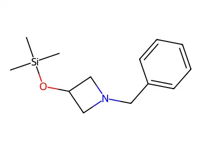 1-Benzyl-3-trimethylsilyloxy-azetidine structure