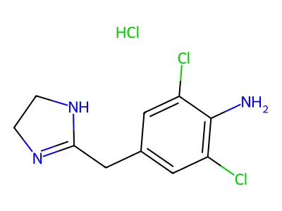 Nemazoline Hydrochloride structure