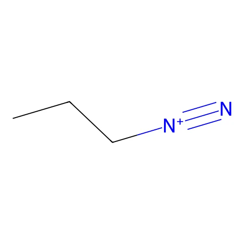 1-Propanediazonium structure