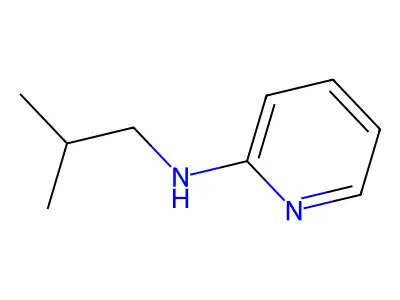 N-(2-methylpropyl)pyridin-2-amine structure