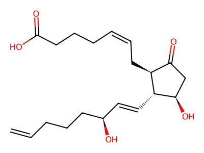 19,20-Dehydroprostaglandin E2 structure