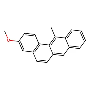 3-Methoxy-12-methylbenzo(a)anthracene structure