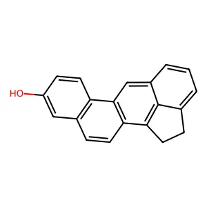 Benz(j)aceanthrylen-9-ol, 1,2-dihydro- structure