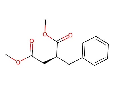 Dimethyl 2-benzylsuccinate structure