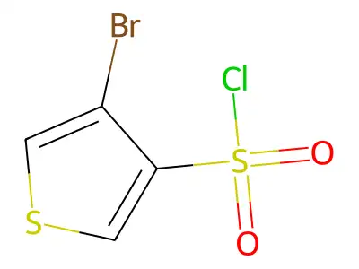 4-bromothiophene-3-sulfonyl Chloride structure