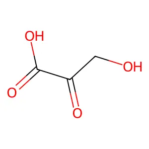 Hydroxypyruvic acid structure