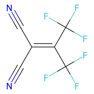 2-(1,1,1,3,3,3-Hexafluoropropan-2-ylidene)propanedinitrile structure