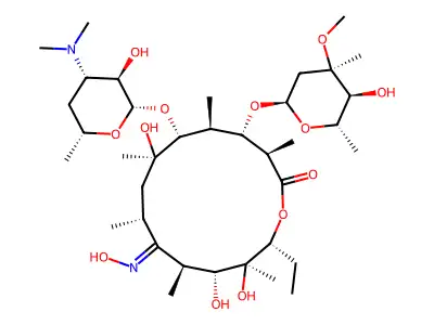 Erythromycin Impurity 58 structure