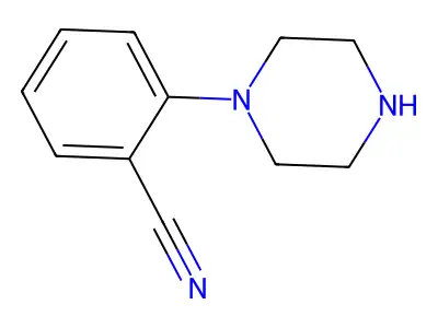 4-(Piperazin-1-yl)benzonitrile structure