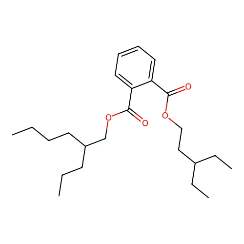 1-O-(3-ethylpentyl) 2-O-(2-propylhexyl) benzene-1,2-dicarboxylate structure