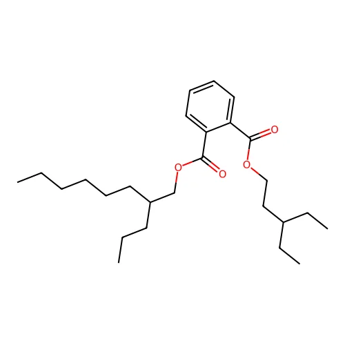 1-O-(3-ethylpentyl) 2-O-(2-propyloctyl) benzene-1,2-dicarboxylate structure