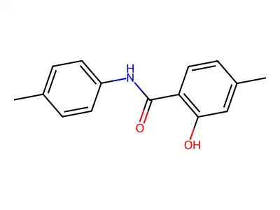 2-hydroxy-4-methyl-N-(p-tolyl)benzamide structure