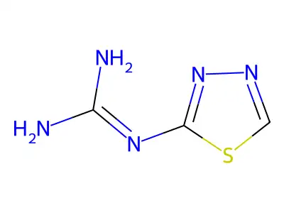 1-(1,3,4-Thiadiazol-2-yl)guanidine structure
