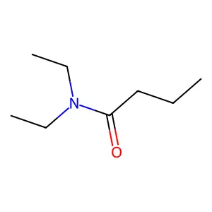 N,N-Diethylbutanamide structure
