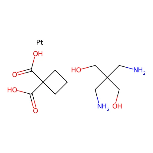 2,2-Bis(aminomethyl)propane-1,3-diol;cyclobutane-1,1-dicarboxylic acid;platinum structure