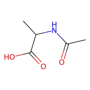 N-Acetyl-DL-alanine structure