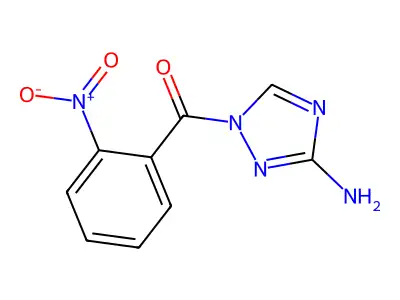 1-(2-nitrobenzoyl)-1H-1,2,4-triazol-3-amine structure