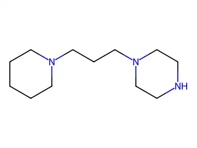 1-(3-Piperidinopropyl)piperazine structure
