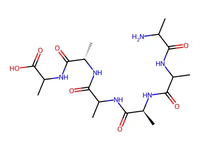 hexa-L-alanine structure