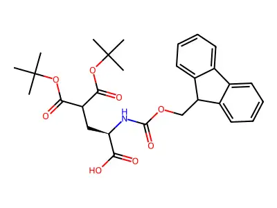 Fmoc-Gla(OtBu)2-OH structure