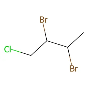 2,3-Dibromo-1-chlorobutane structure