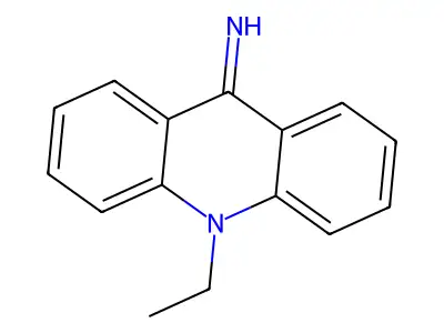 9(10H)-Acridinimine, 10-ethyl- structure