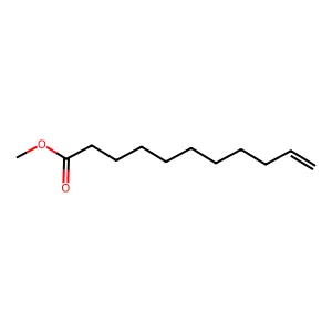 Methyl 10-undecenoate structure