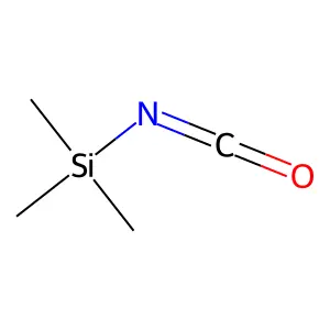 Trimethylsilyl isocyanate structure