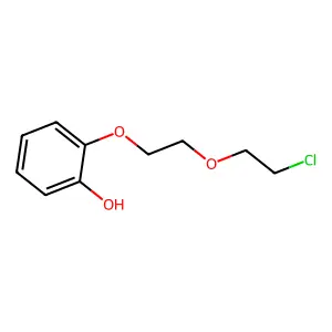 Phenol, 2-[2-(2-chloroethoxy)ethoxy]- structure