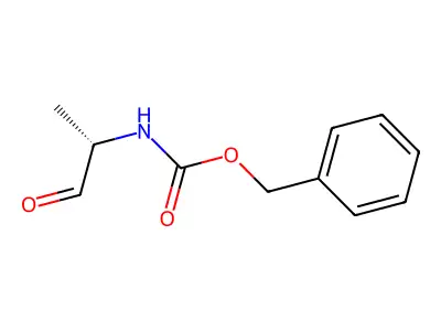 Benzyl 1-methyl-2-oxoethylcarbamate structure