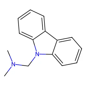 (9H-Carbazol-9-ylmethyl)dimethylamine structure