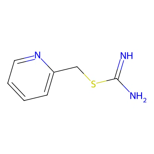 2-Pyridinylmethyl imidothiocarbamate structure