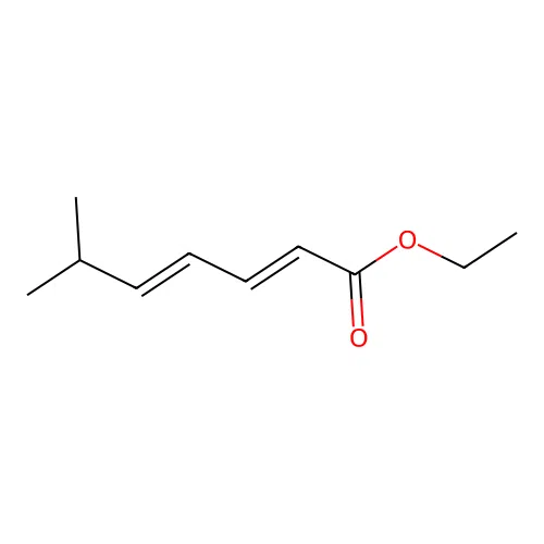 6-Methyl-2,4-heptadienoic acid ethyl ester structure