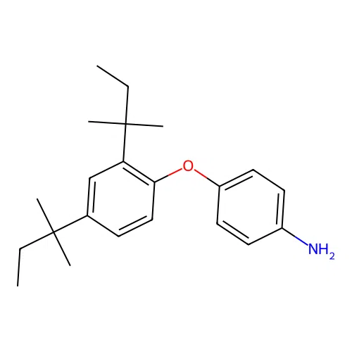 4-(2,4-Ditert-pentylphenoxy)aniline structure