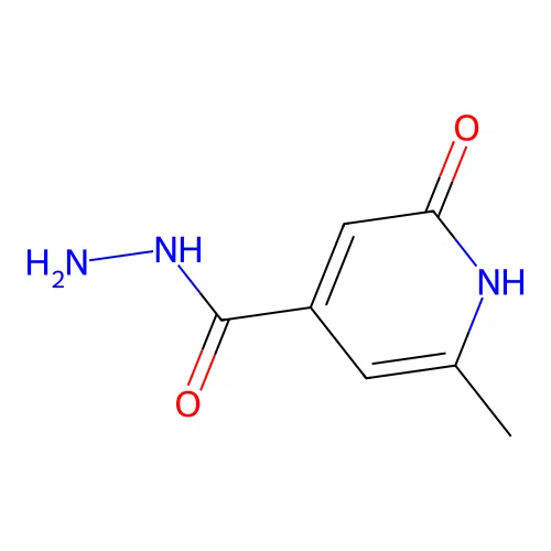 2-Hydroxy-6-methylisonicotinic acid hydrazide structure