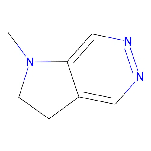 1-Methyl-2-pyrrolino[2,3-d]pyridazine structure