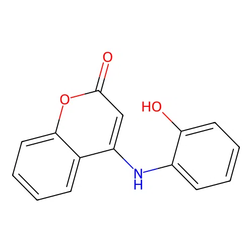 4-(2-Hydroxyphenylamino)coumarin structure