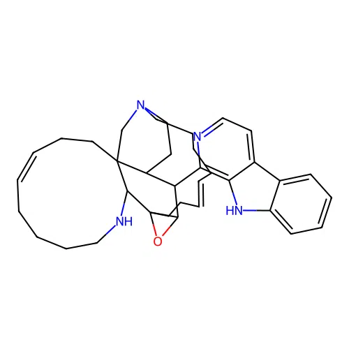 (+)-Manzamine B structure