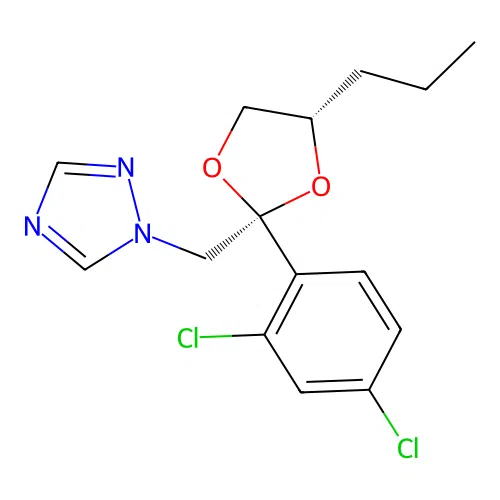 (2R,4S)-Propiconazole structure