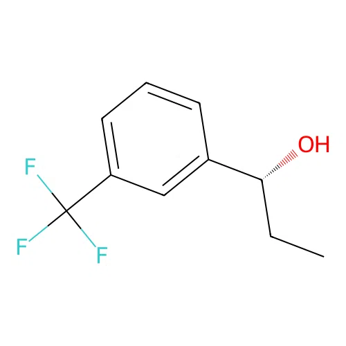 (R)-1-(3-(Trifluoromethyl)phenyl)propan-1-OL structure