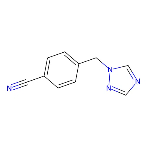 4-(1,2,4-Triazol-1-ylmethyl)benzonitrile structure